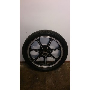 Kawasaki Z250A achterwiel / achtervelg Kawasaki Z250A achterwiel / achtervelg
